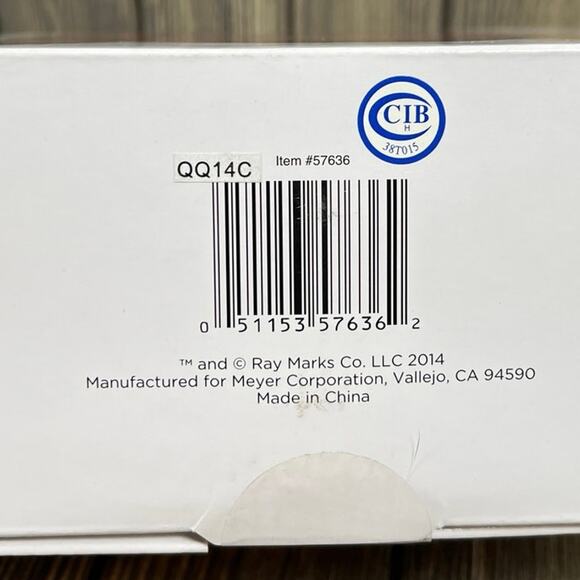 Rachael Ray 4 Piece Salad Plate Stoneware Gold Scroll Cranberry Red 8" Dinner - Picture 5 of 6